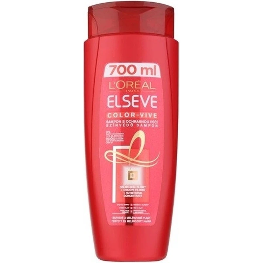 L'Oréal Paris Elseve Color Vive шампунь для фарбованого волосся 1×700 мл, подовжує колір волосся: ціни та характеристики