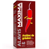 Жиросжигатель, 40 вегетарианских капсул, Alavis Maxima