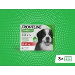FRONTLINE COMBO спот-он для собак XL 3 х 4,02 мл 3×4,02 мл, препарат від паразитів: ціни та характеристики