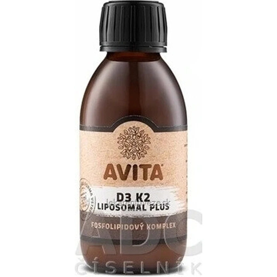 AVITA D3 K2 LIPOSOMAL PLUS 1×200 мл, фосфоліпідний комплекс: ціни та характеристики