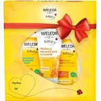 Дитячий набір Weleda Calendula - дитяча ванна + крем + олія: ціни та характеристики