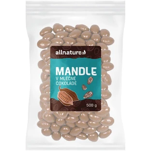 Мигдаль в молочному шоколаді Allnature 500 г