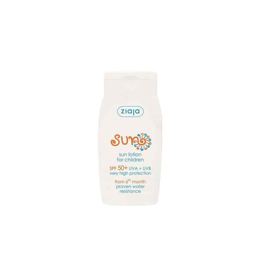 Солнцезащитный лосьон для детей SPF 50, 125 мл, Ziaja: цены и характеристики