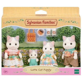 Набор из 4 фигурок The Latte Kittens Sylvanian Families, +3 года, Epoch