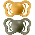 Ортодонтические пустышки BIBS Couture из натурального каучука, возраст 2 года, Honey Bee/Olive 2 шт.: цены и характеристики