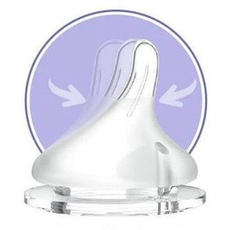 Пустушка Lansinoh NaturalWave Soothing S (повільна течія) 2 шт.: ціни та характеристики