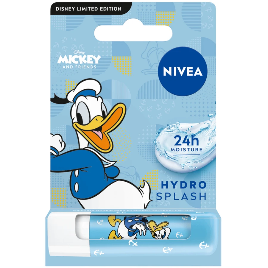 Nivea Donald Duck, помада, паломничество, Hydro Splash, 4,8 г: цены и характеристики