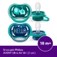 Avent Ultra Air, пустышка, силиконовая, симметричная, мальчик, SCF349/18, с 18 месяцев, 2 штуки