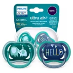 Avent Ultra Air, пустушка, силіконова, симетрична, хлопчик, SCF349/18, від 18 місяців, 2 шт.: ціни та характеристики