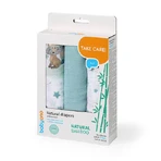 BabyOno Natural Bamboo, натуральные подгузники с бамбуковыми волокнами, голубые, 70 x 70 см, 3 шт.: цены и характеристики