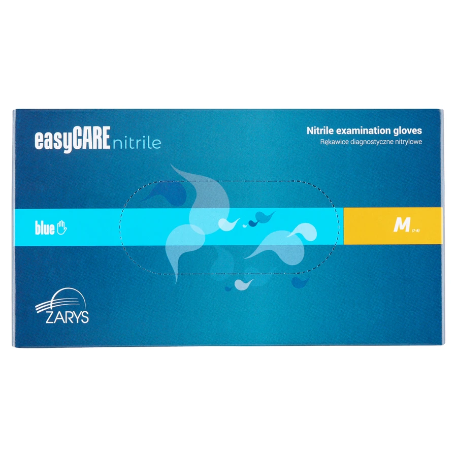 EasyCare Nitrile, нитриловые перчатки, непрозрачные, неопудренные, размер M, 100 штук: цены и характеристики