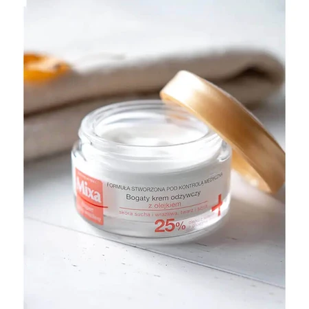 Mixa Viral Skin Expert Rich Replenishing Cream, 50 мл: цены и характеристики