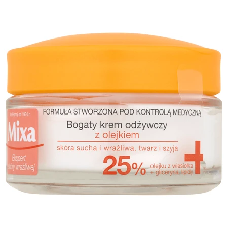 Mixa Viral Skin Expert Rich Replenishing Cream, 50 мл: цены и характеристики