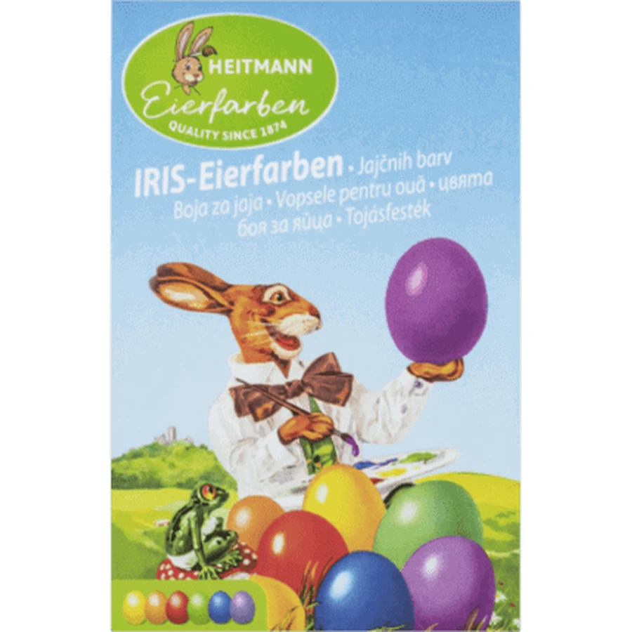 Фарби для яєць Heitmann 6 кольорів, 6 шт.: ціни та характеристики