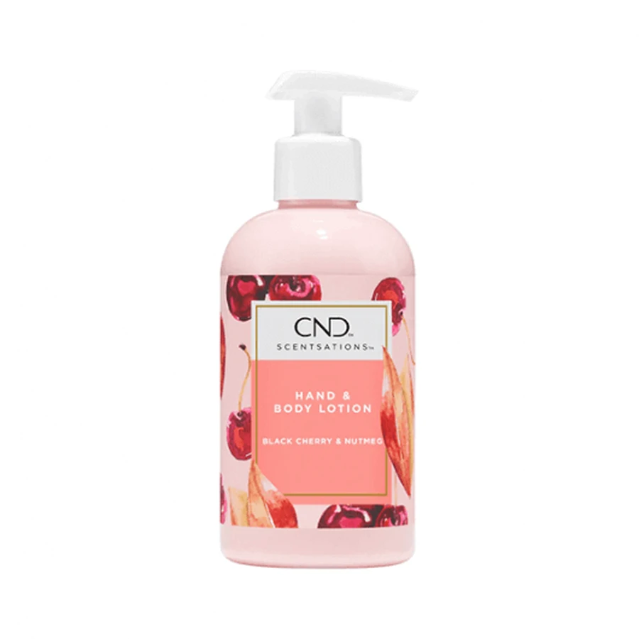 Зволожуючий лосьйон CND Scentsations Чорна вишня та мускатний горіх 245 мл: ціни та характеристики