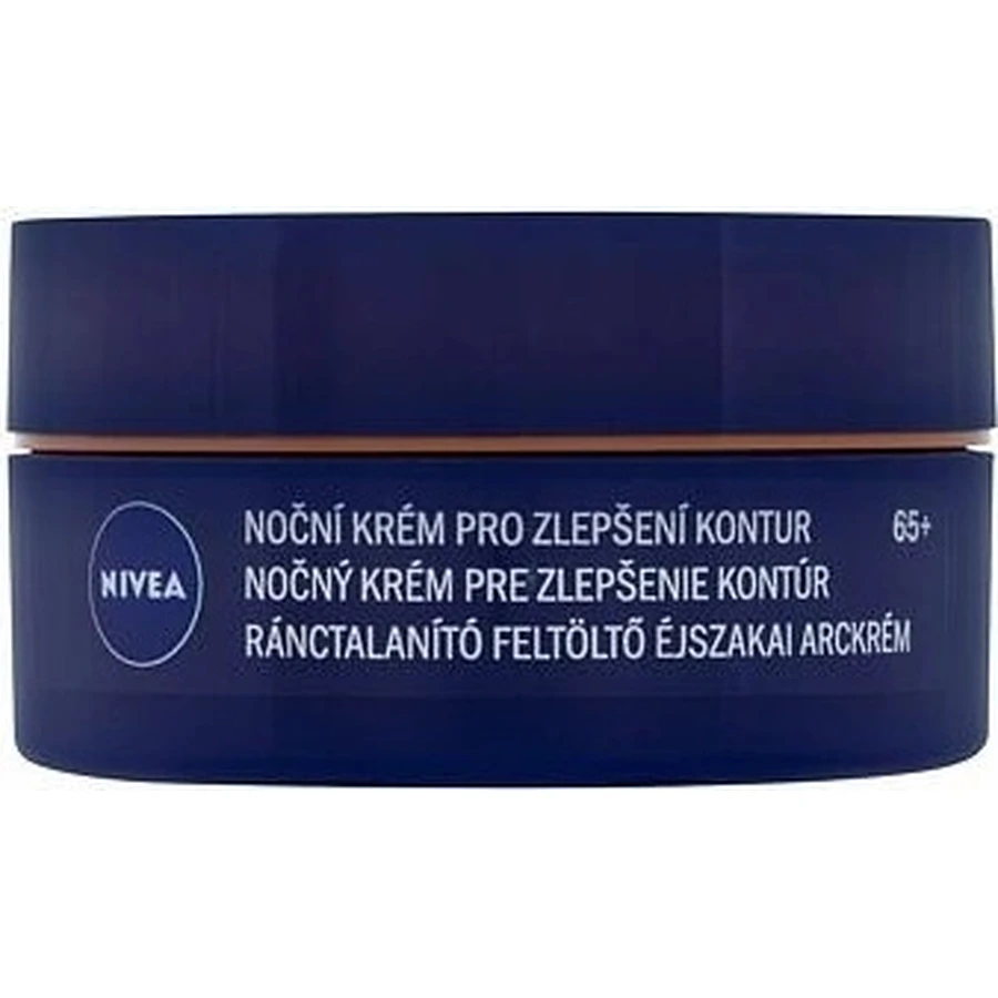 NIVEA 65+ Покращення контуру обличчя 1×50 мл, нічний крем: ціни та характеристики