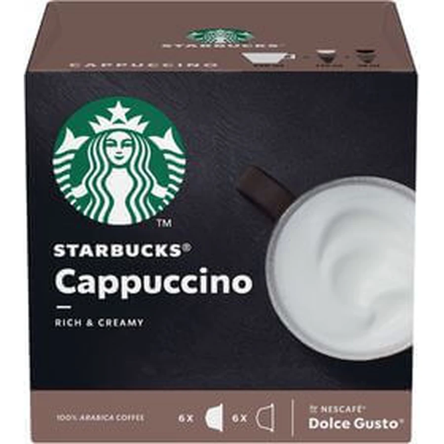 Starbucks Dolce Gusto Cappuccino 120 г: цены и характеристики