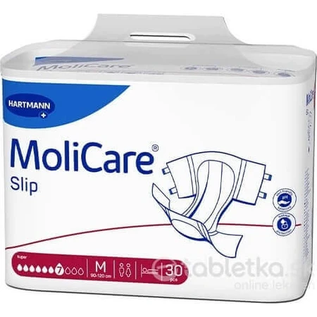 MoliCare Slip super 7 кв. M 1×30шт, труси від нетримання: ціни та характеристики