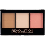 Палітра для обличчя Revolution Ultra Sculpt & Contour Kit Ultra Fair C01 11 г: ціни та характеристики