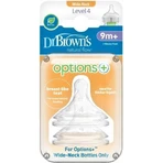 DR.BROWNS CUMLIKY OPTIONS+ NARROW LEVEL 4 1×2 шт, пустушки: ціни та характеристики