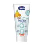 Зубная паста Chicco с фтором 1000ppm, мультифруктовый вкус 1-5л, 50мл