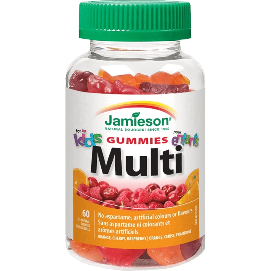 Jamieson Multi Kids Gummies льодяники еластінові 60 льодяників: ціни та характеристики
