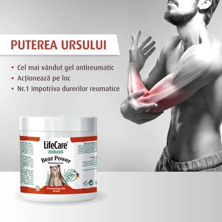 Органічний рослинний гель LifeCare Bear's Power Krauter Remedium, протиревматичний, 250 мл: ціни та характеристики