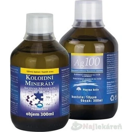 Pharma Activ Активні мінерали екстра AKCIA 1×1 набір, харчові добавки та косметика: ціни та характеристики