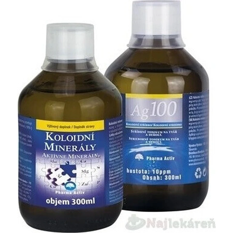 Pharma Activ Активні мінерали екстра AKCIA 1×1 набір, харчові добавки та косметика: ціни та характеристики