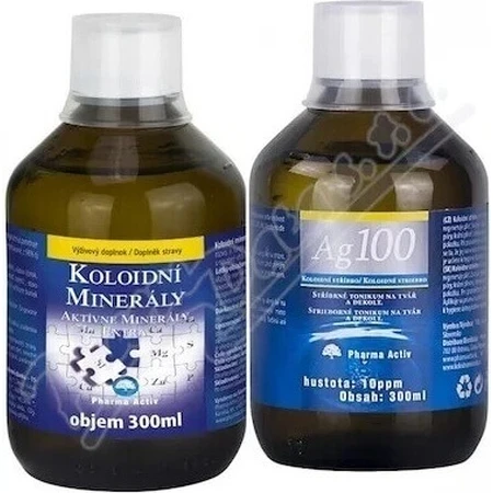 Pharma Activ Активні мінерали екстра AKCIA 1×1 набір, харчові добавки та косметика: ціни та характеристики