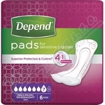 Прокладки DEPEND MAXIMUM от недержания для женщин, 12,5х34 см, 953 мл, 1х6 шт.: цены и характеристики