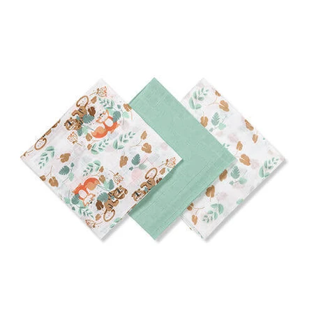 BabyOno, тканевые подгузники, 100% хлопок, зеленые, 70 x 70 см, 3 шт.: цены и характеристики