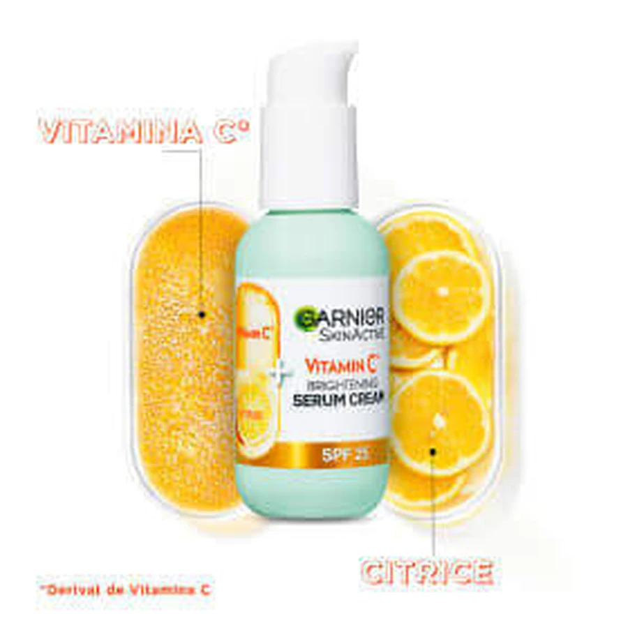 Garnier Skin Naturals Крем-сыворотка с витамином c, 50 мл, 50 мл: цены и характеристики