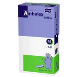 Перчатки Ambulex Medium смотровые нитриловые неопудренные, 100 шт.
