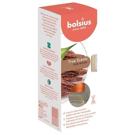 Дифузор Bolsius Aromatic 2.0 Diffuser Удська деревина 1×45 мл, ароматичний дифузор з агарним деревом: ціни та характеристики