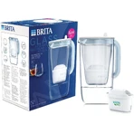 Чайник з фільтром Brita One, фільтр MX PRO, скло/білий 2,5 л: ціни та характеристики