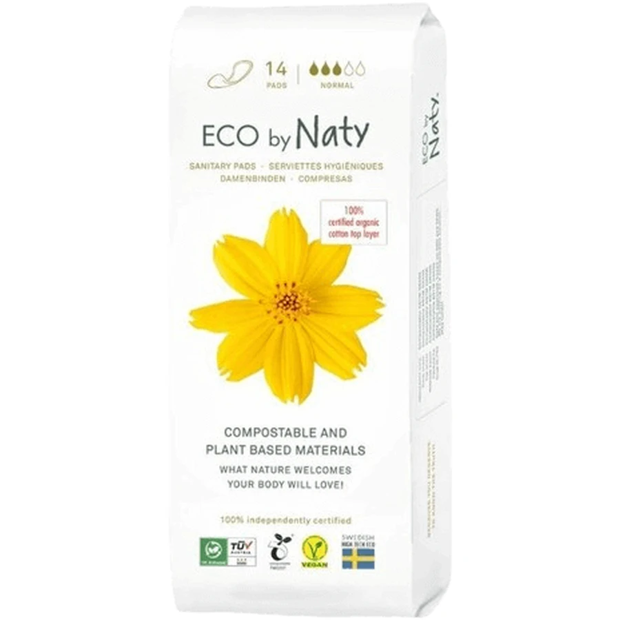 Eco by Naty Женские ECO Woolies Normal 14 шт.: цены и характеристики