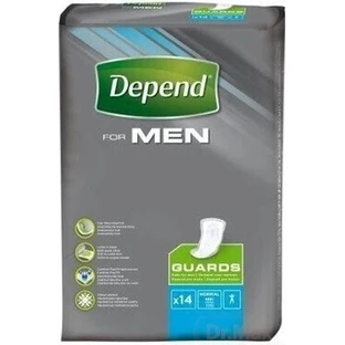 Прокладки от недержания DEPEND FOR MEN 1×14