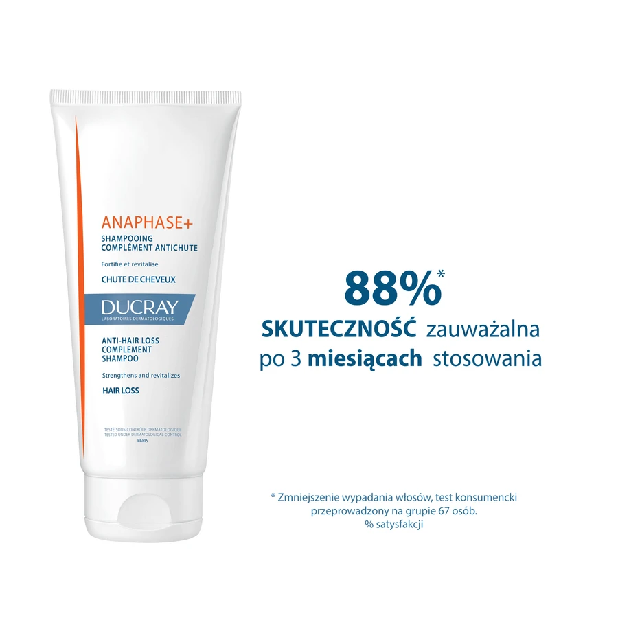 Ducray Anapase+, Шампунь для завершения процедуры против выпадения волос, 400 мл: цены и характеристики