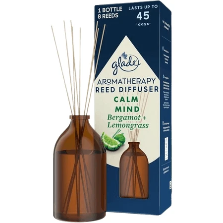 Освіжувач повітря Glade Aromatherapy ароматичні палички Calm Mind 80 мл: ціни та характеристики