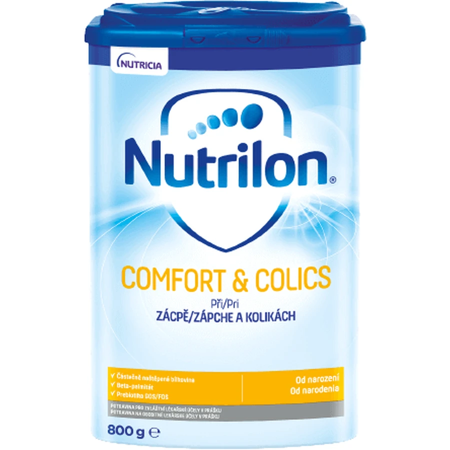 Nutrilon Комфорт и колики 800 г: цены и характеристики