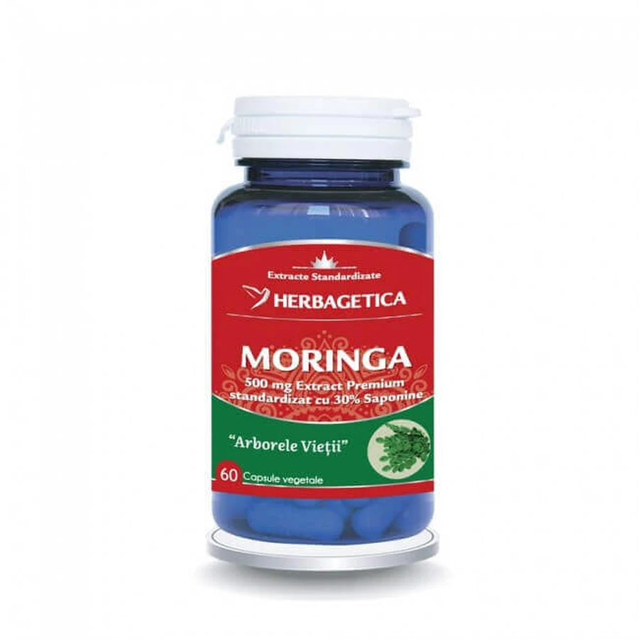 Herbagetica Moringa x 60cps: цены и характеристики