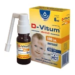 Д-Вітум Вітамін D 600 МО Oleofarm D-Vitum Vitamin D для дітей з 6 місяців, спрей, 6 мл: ціни та характеристики