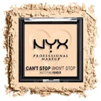 Компактна матуюча пудра NYX Professional Makeup Can't Stop Won't Stop Mattifying Powder - відтінок 01 Fair 6 г: ціни та характеристики