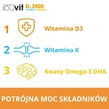 Ибувит D3 2000 + К2МК-7 Омега 3 30 капсул