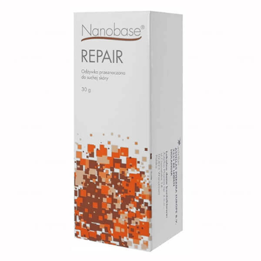 Nanobase Repair, незмивний засіб для сухої шкіри, 30 г: ціни та характеристики