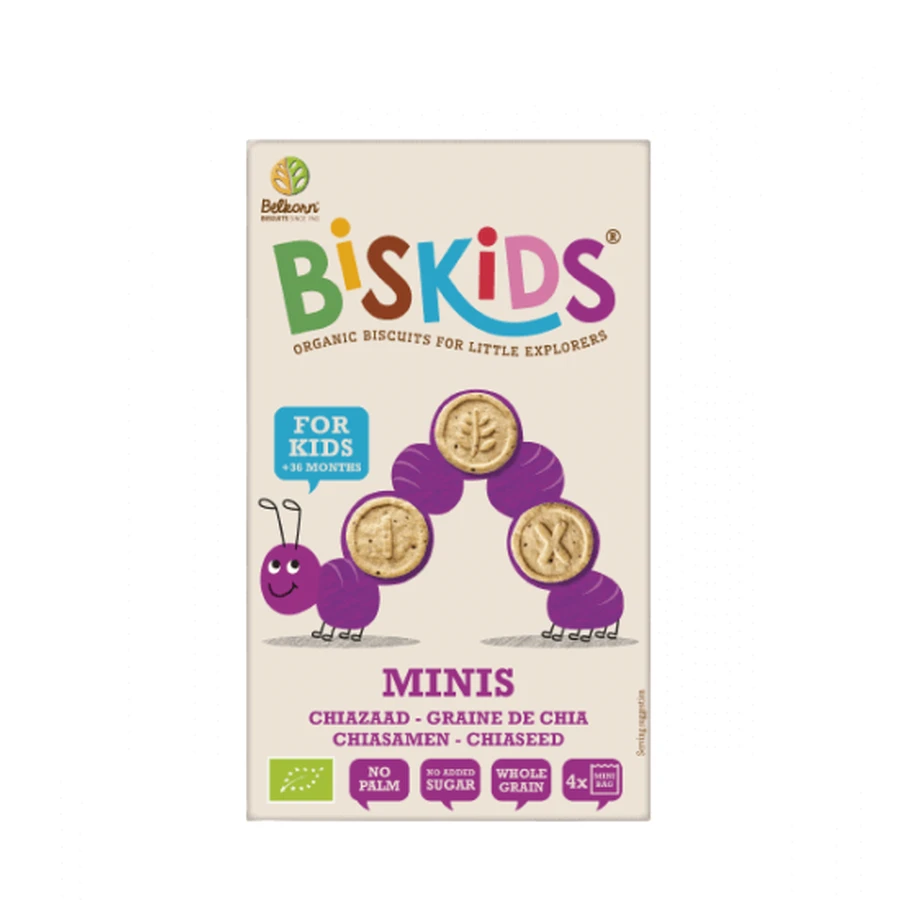 Еко печиво Minis без цукру, 120 г, Belkorn: ціни та характеристики