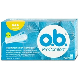 O.b. ProComfort Нормальные гигиенические тампоны 16 шт.