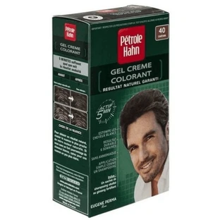 Краска для волос Petrole Hahn №40, без аммиака, для мужчин, коричневый 