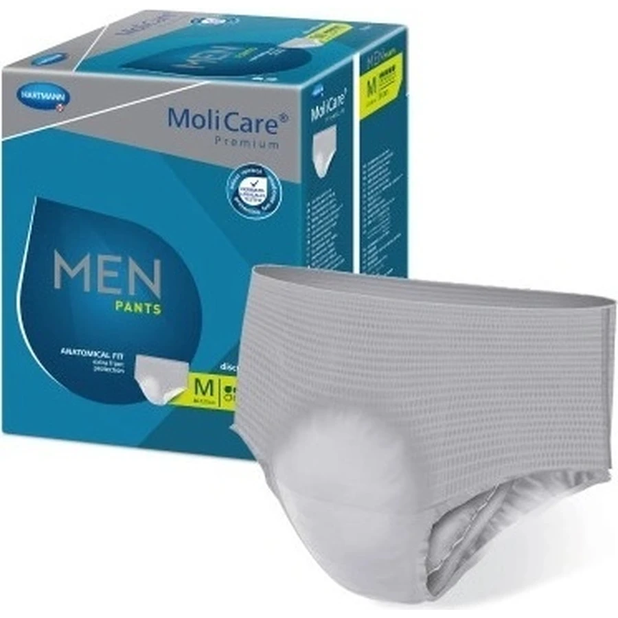 MOLICARE PREMIUM MEN PANTS 5KV. M 1×8шт, брюки от недержания: цены и характеристики